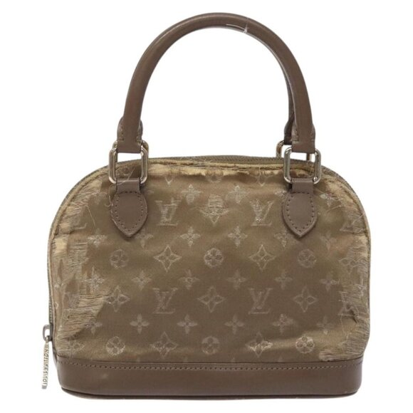 LOUIS VUITTON Monogram Satin Little Alma Hand Bag Gray M92147 LV Auth MY080 - Picture 3 of 16